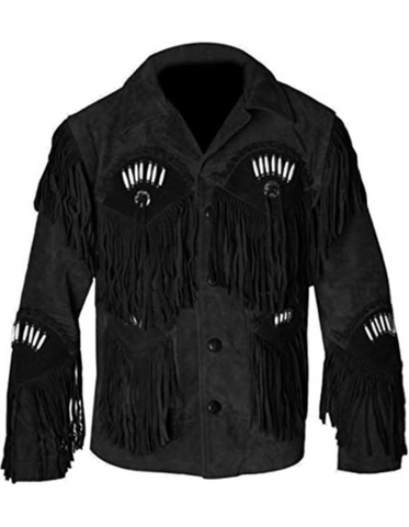 Bronco Men’s Suede Western Jacket